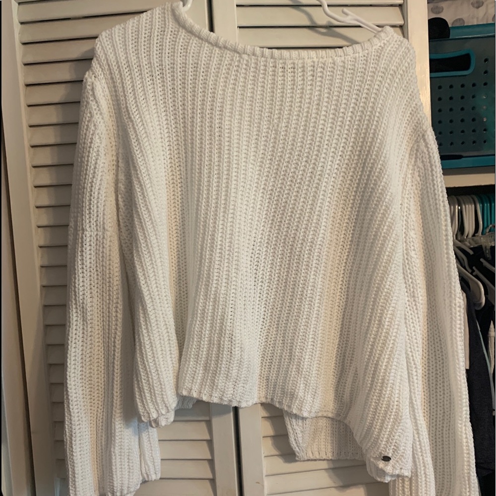 Roxy open back sweater